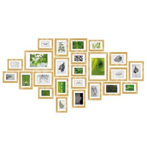Cadre Photo Pour Format A4 - 21 X 30 Cm - En Bois Blanc - Cadre Fin - Grand  Collage Vintage - Cadre Photo En Bois Blanc - 2[H1891] - Cdiscount Maison