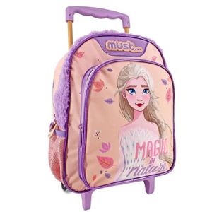 CARTABLE Sac à dos à roulettes maternelle Reine des Neiges 2 Frozen 31 CM Trolley