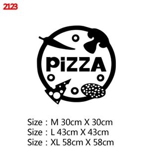 Pepperoni Pizza italien LED veilleuse, horloge murale, décor de