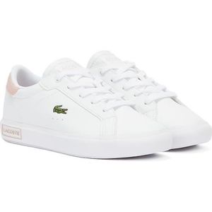 BASKET Lacoste Powercourt 721 1 Baskets Blanc / Rosa Pour Enfants - EU 28