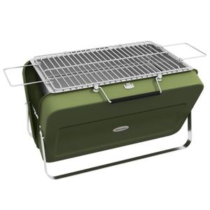BARBECUE Mini barbecue à charbon portable pliable dim. 47L 