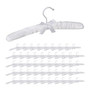 STROG Lot de 3 cintres rembourr/és en satin pour robes de mari/ée