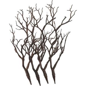 Branche décorative artificielle, longueur 90 cm, marron, sans