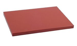 Planche à Découper En Verre Rouge - Dimensions 40x30 Cm, épaisseur 7 Mm, Marque Harbour Housewares