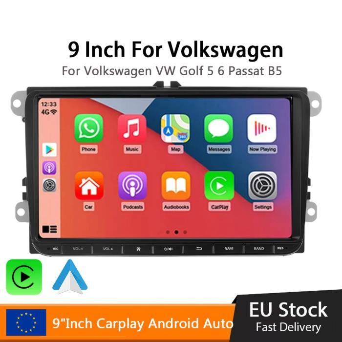 Autoradio Android 7 pouces pour VW Polo Golf 5 6 Plus Passat B6 Jetta  Tiguan Touran Sharan Scirocco Caddy Seat 2 din GPS Nav Stéréo - Cdiscount  Auto