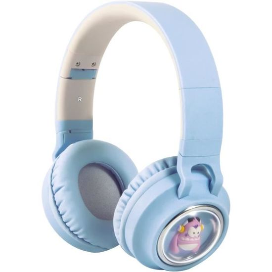 Casque Sans Fil Bluetooth Avec Contrôle Du Volume, Casque Pliable Pour Enfants, Avec Micro,Compatible Avec IPad/PC/école ,Rose - TV Son Photo