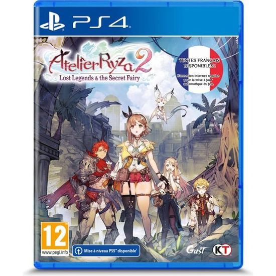Jeu de Rôle - KOEI TECMO GAMES - Atelier Ryza 2 : Lost Legends & the Secret Fairy - PS4 - Sortie Janvier 2021