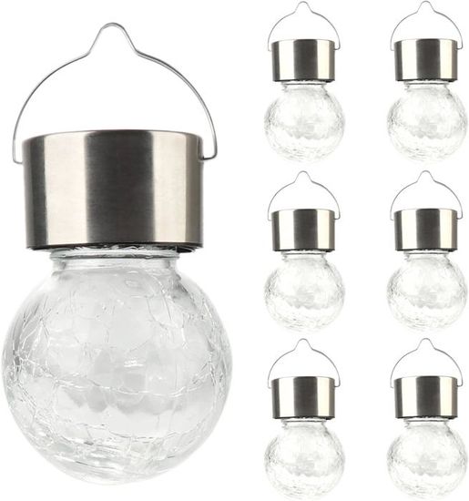 Lanterne Exterieur Solaire SURENHAP Lampe Solaire Suspendue Lanternes Solaires D'extérieur Suspendues, Imperméables Lanterne Solaire Exterieur