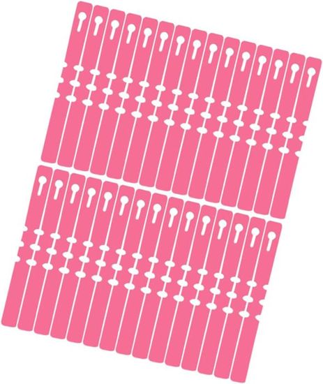 200 Étiquettes De Jardin 5x1.1 Cm - Plastique Blanc Imperméable Réutilisable - Pour Semis, Plantes