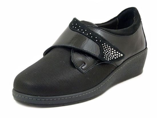 Chaussure toning pour Femme – CINZIA SOFT – Noir – Talon Compensé Noir