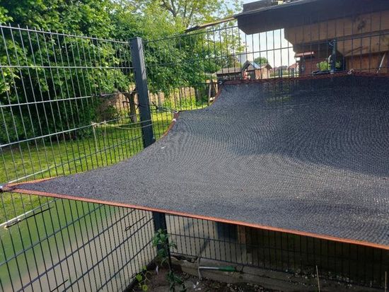 Filet D'ombrage Extérieur 2x6m 95% UV - Pour Serre, Jardin, Terrasse, Pergola - Résistant Intempéries, Installation Facile