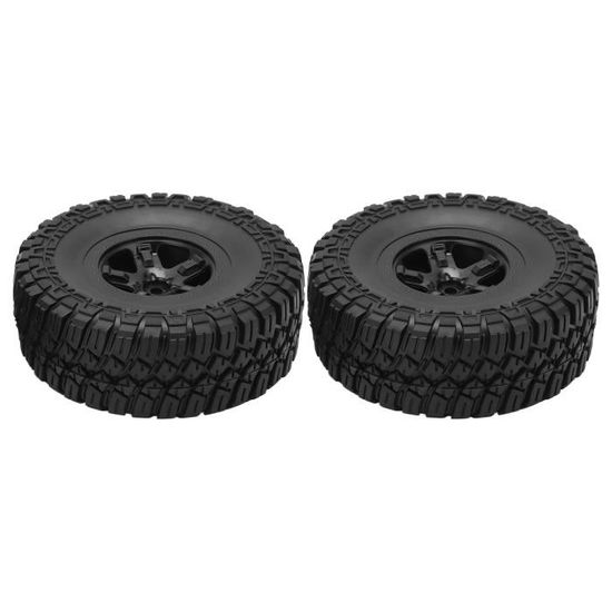 Traxxas 5878 – Set De Pneus Et Roues Montés Pour Voitures RC – Style Mud-Terrain – Pièce D’origine Pour Modèles 4WD Et 2WD