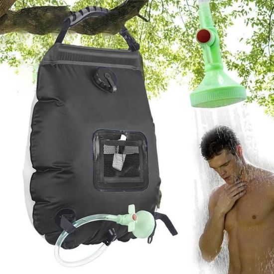 Sac De Douche Solaire,20l Solaire De Camping Sac De Douche Pliant Portatif Exterieur Lot 2 Item 13837271