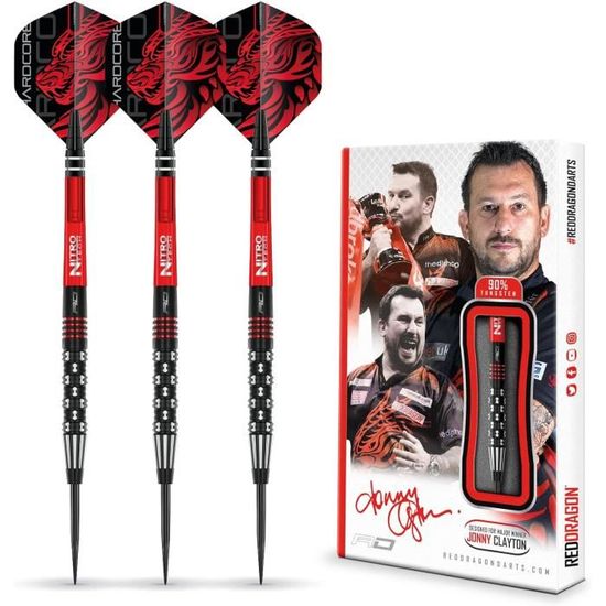 Jeu De Fléchettes Winmau Solaris Pro Specialist - Tungstène 90% 23g, Ailettes Prism Et Tiges Pro Force Incluses