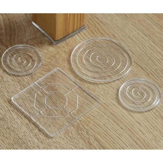 Lot De 8 Patins Triangulaires Antidérapants Et Anti-bouclage Pour TapisPour G