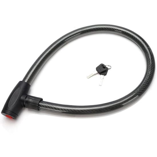 Chaîne Antivol Vélo,Cadenas à Vélo Avec Cadenas à Clé,Cadenas De Chaîne