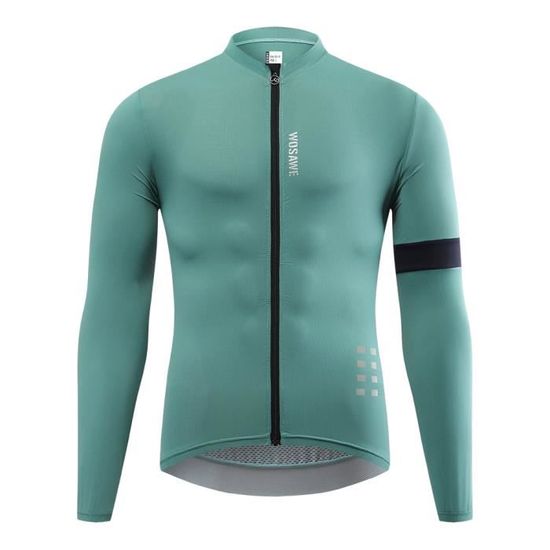 Tenue Cyclisme Professionnelle Maillot Cyclisme Homme JPOJPO - Respirant Avec Poches Réfléchissantes Vélo Homme Respirant