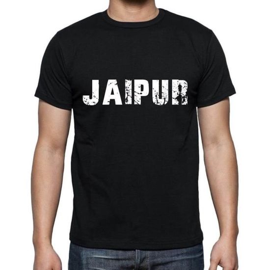 Homme TeeShirt Jaipur TShirt Vintage Noir Noir profond Cdiscount