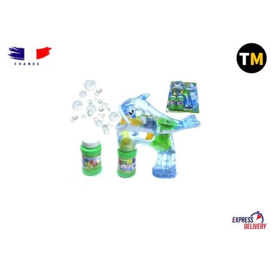 Machine à Bulles Baguette Magique Pour Enfant - Avec Lumières Et Musique, Portable, Pile AA - 6