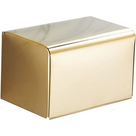 Boîte à Mouchoirs Murale En Inox 304 – Design Sobre, Facile à Installer Et à Nettoyer