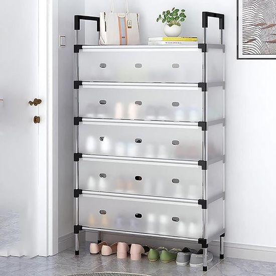 3 Pièces Présentoir Étagère À Chaussures Pour Entrée Étagère À