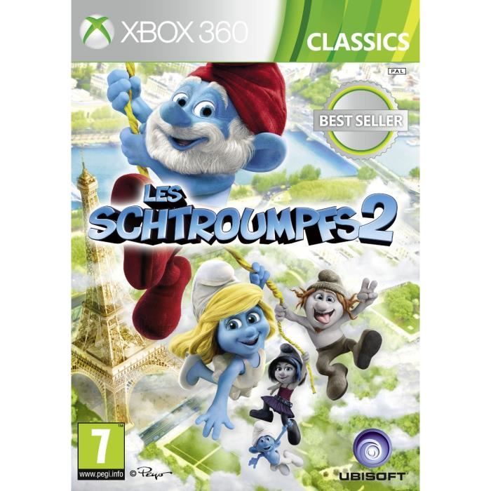 Ubisoft Les Schtroumpfs 2 Classics 1 Jeu Xbox 360