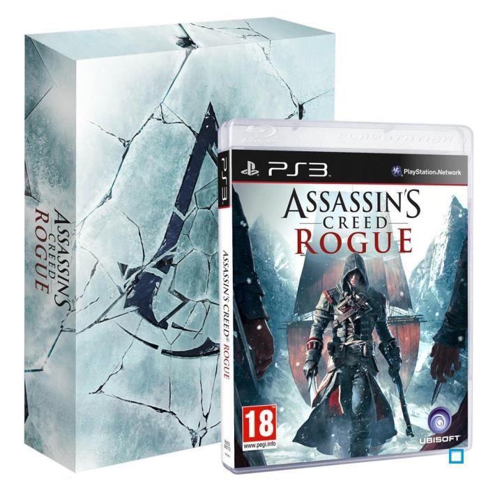 ASSASSINS CREED ROGUE / Black Flag PS3 Double Pack - UK PAL New Sealed