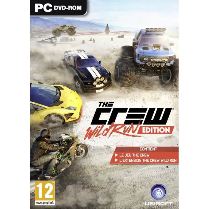 Jeu De Course PC - Ubisoft - The Crew Wild Run - Extension Du Jeu De Course Révolutionnaire
