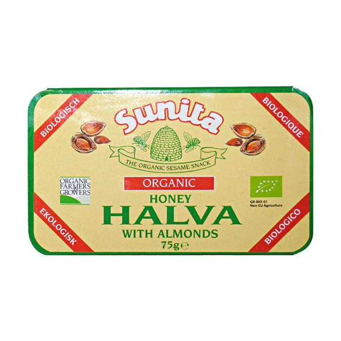 Sunita miel aux amandes bio Halva 75g