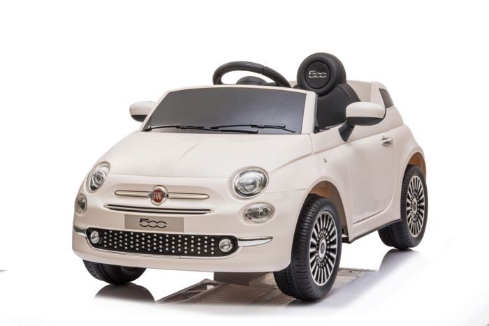 Fiat 500 voiture enfant électrique blanche