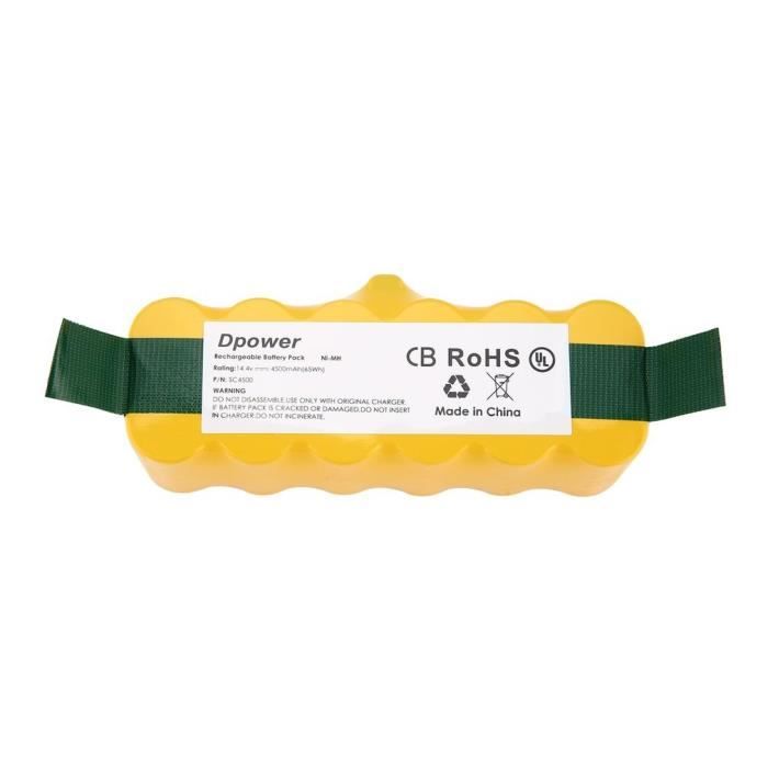 6000mAh batterie Rechargeable Ni MH pour iRobot Roomba 500 600 700 800 900 série aspirateur 600 620 650 700 77 LX688