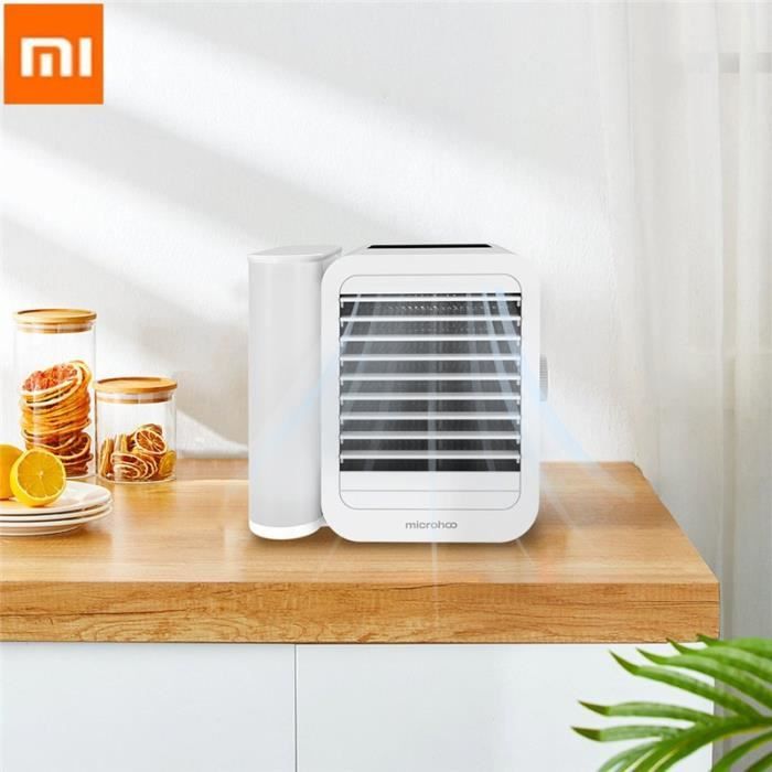 VENTILATEUR,Nouveau Xiaomi Microhoo 3 en 1 USB portable climatisation bureau mini ventilateur de refroidissement humidificateur
