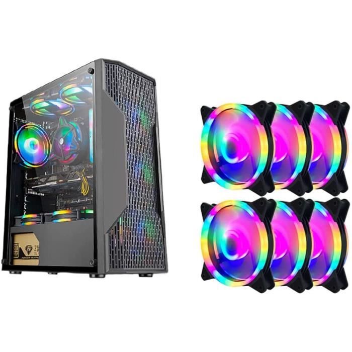 BOITIER PC PANNEAUX LATERAUX Boitier Aerocool MidTour ATX PC Gaming Computer Case Mis Agrave Jour Panneau Lateacuteral Acryli306