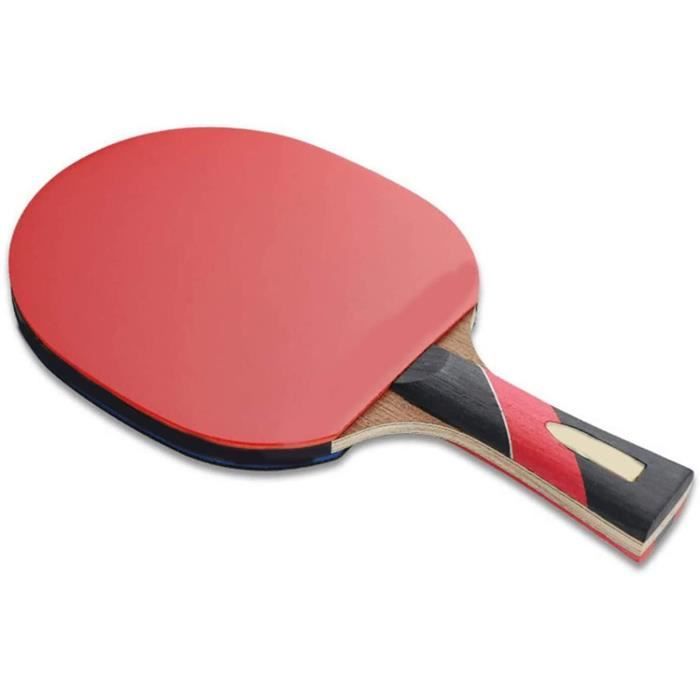 6 Star Raquette de tennis de table professionnelle double face anti-poulet100