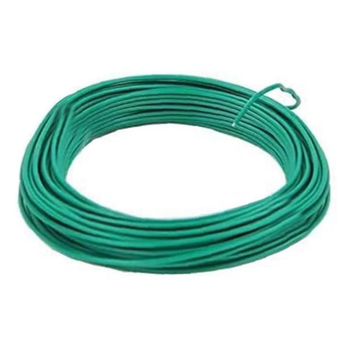 Jardin Coated Fil Coil usine Twist Tie support à cordes en plastique souple