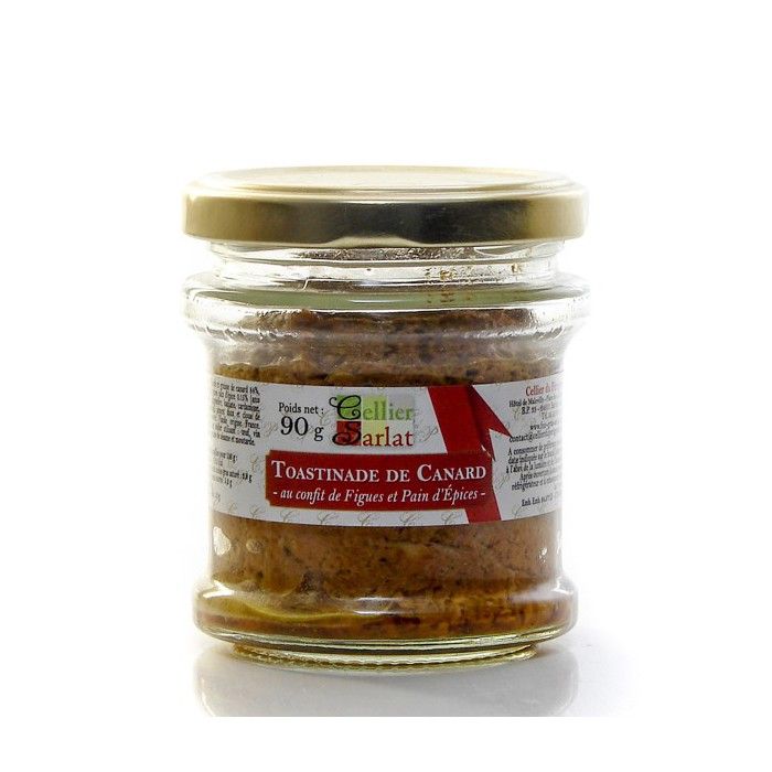 Toastinade de canard au confit de figues et pai…