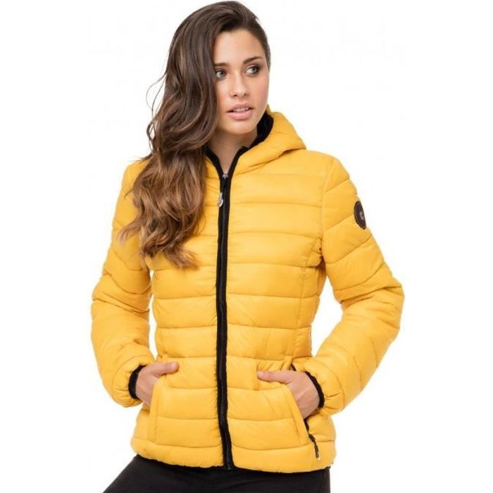 GEOGRAPHICAL NORWAY Doudoune ANNA Jaune foncé - Femme
