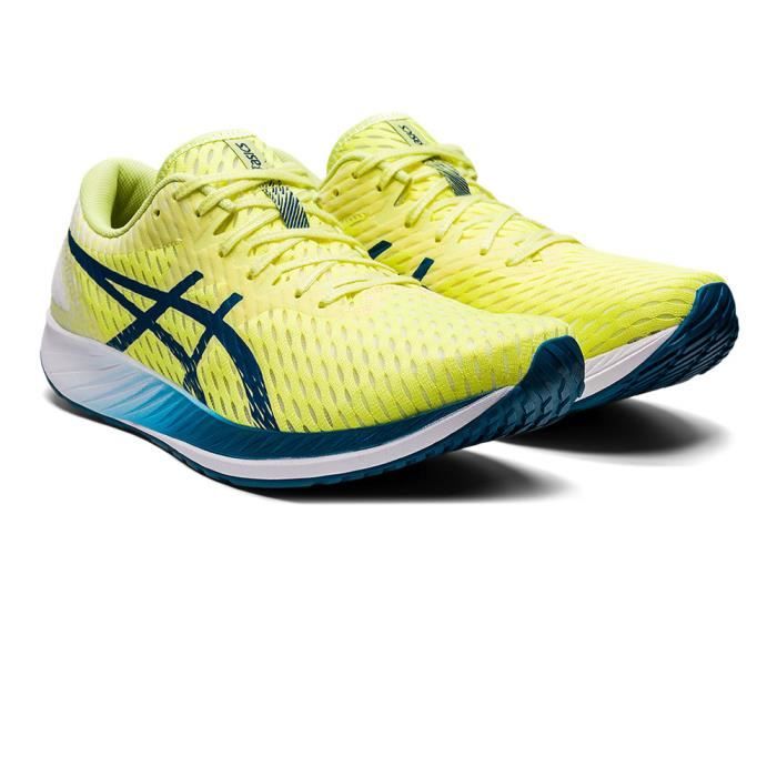 Asics Mens Hyper Speed Running Sports Shoes Trainers Yellow 8.5