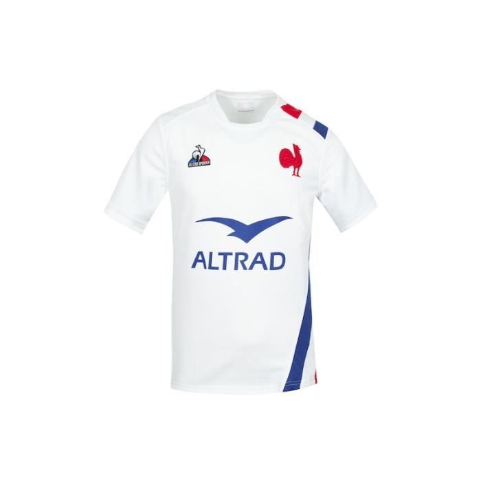 MAILLOT ENFANT XV DE FRANCE - BLANC - 2021/2022 - COQ SPORTIF