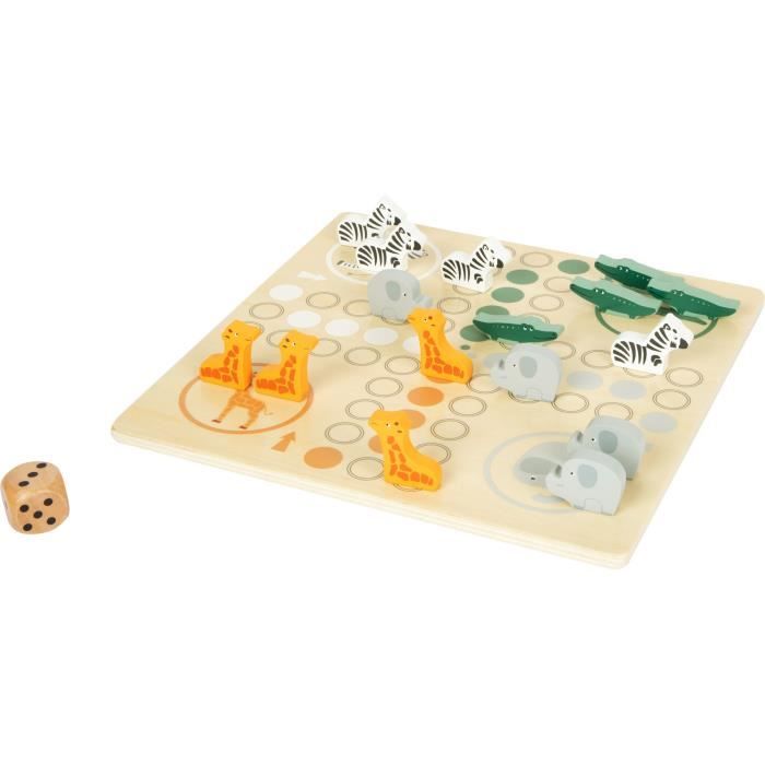 Small Foot ludo game safari junior 26 cm bois