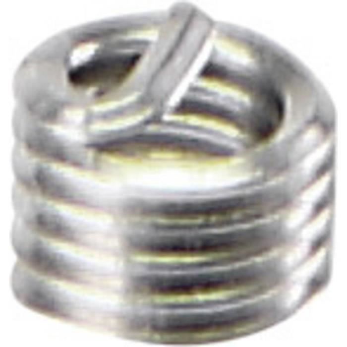 Insert fileté TOOLCRAFT TO-5343282 M2 acier inoxydable 50 pc(s)