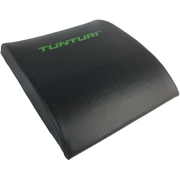 TUNTURI Tapis de musculation entraînement abdos Sit Up noir