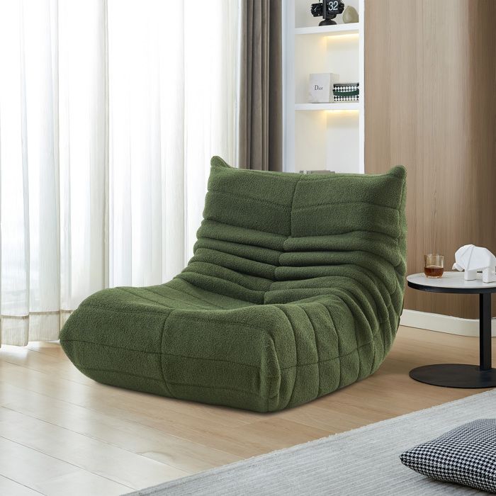 Fauteuil Canapé Paresseux Canapé Chaises Sans Accoudoirs Canapé à Dossier Haut Chaise Longue1 Place Pour