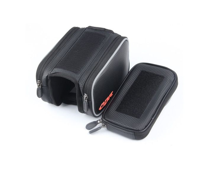 Ktnyl Sacoche De Selle Universelle Étanche Moto Scooter - Cuir Noir 21x10x10cm