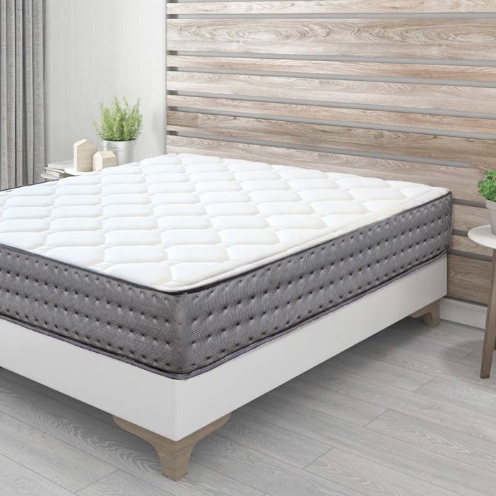 Matelas réversible Queen Size SONIA en mousse 3D avec face été/ hiver indépendance du couchage Matelas réversible Queen Size SONIA en mousse 3D avec face été/ hiver indépendance du couchage