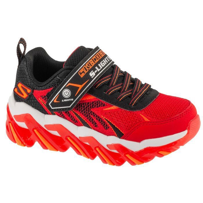 Skechers Sneakers garçon - SKECHERS - Mega-Surge 2.0 - Rouge - Maille respirante - Fermeture scratch