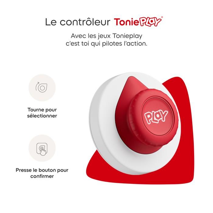 tonies Contrôleur Tonieplay Compatible avec la Toniebox 2 boîte à Histoires Vendue séparément