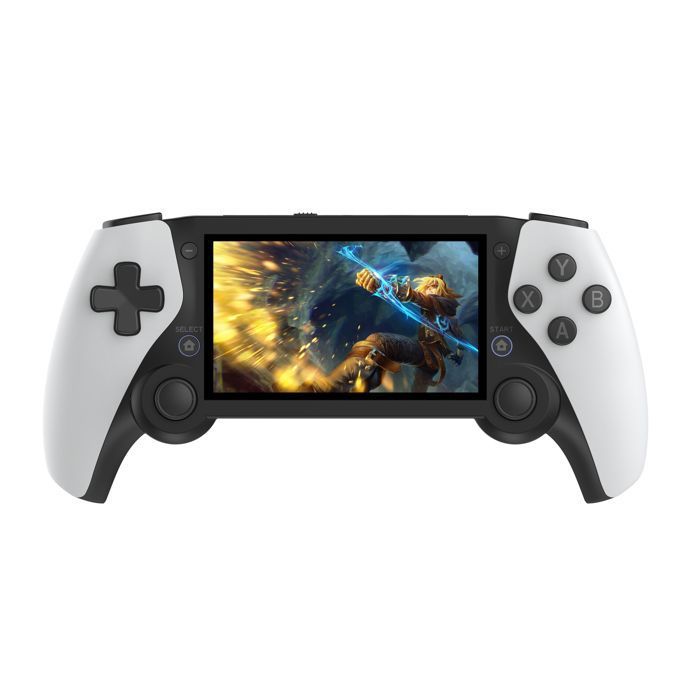 Console de Jeu Portable M25 + 20000 jeux video emulateur Écran LCD IPS de 4,3″ 30 Langues Console retrogaming (64G)