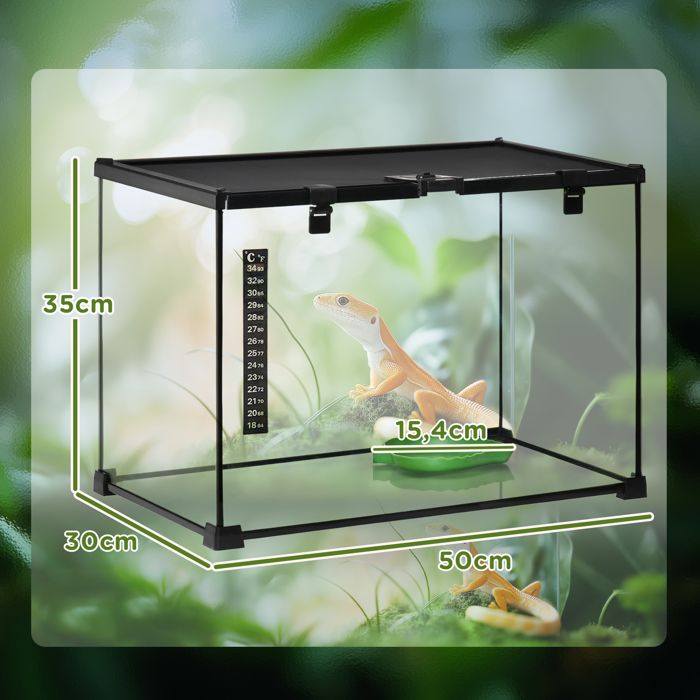 Terrarium de transport pour Serpents, Tortues, Geckos
