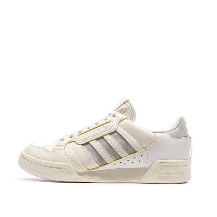 Adidas Baskets Blanches/Grises Homme Adidas Continental 80